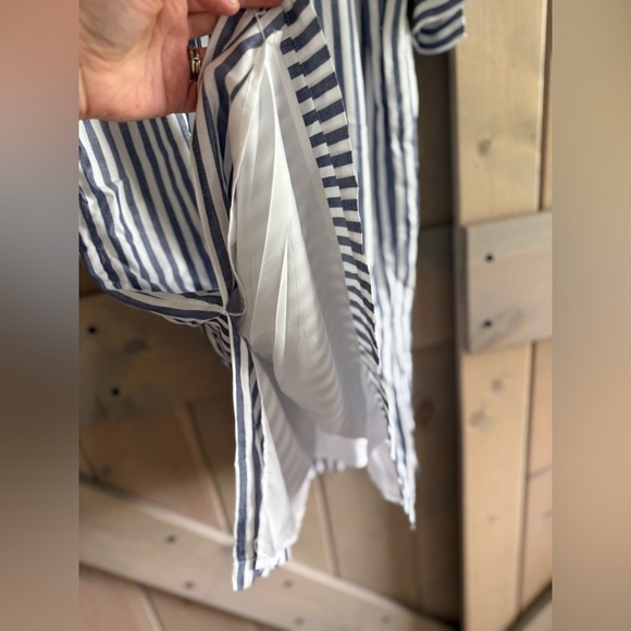 LIKE NEW Gap Tie Waist Midi Shirt Dress - Picture 8 of 11